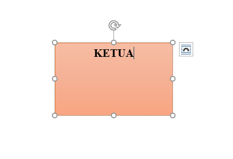 cara membuat bagan di word