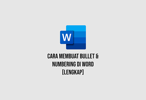 cara membuat bullet and numbering di word